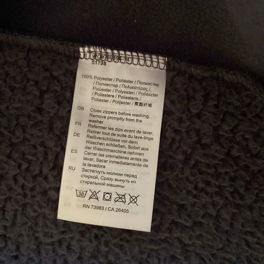 Helly Hanson Sherpa Fleece Zip Up Size XL - Picture 2 of 8